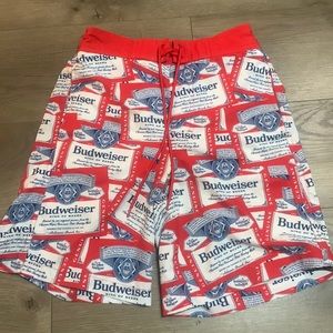BUDWEISER SWIM TRUNKS!